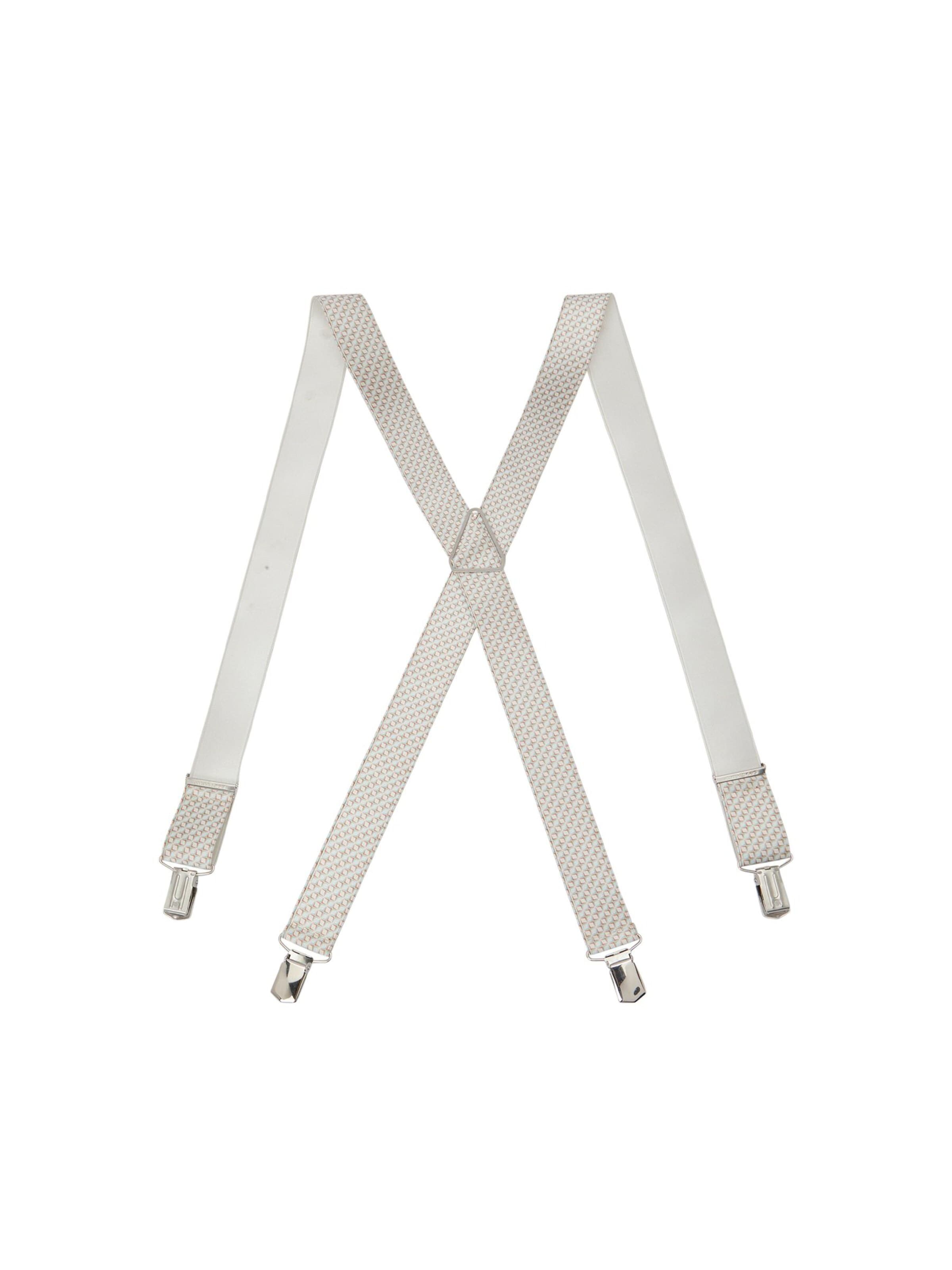Lloyd belts Suspenders in Beige: front