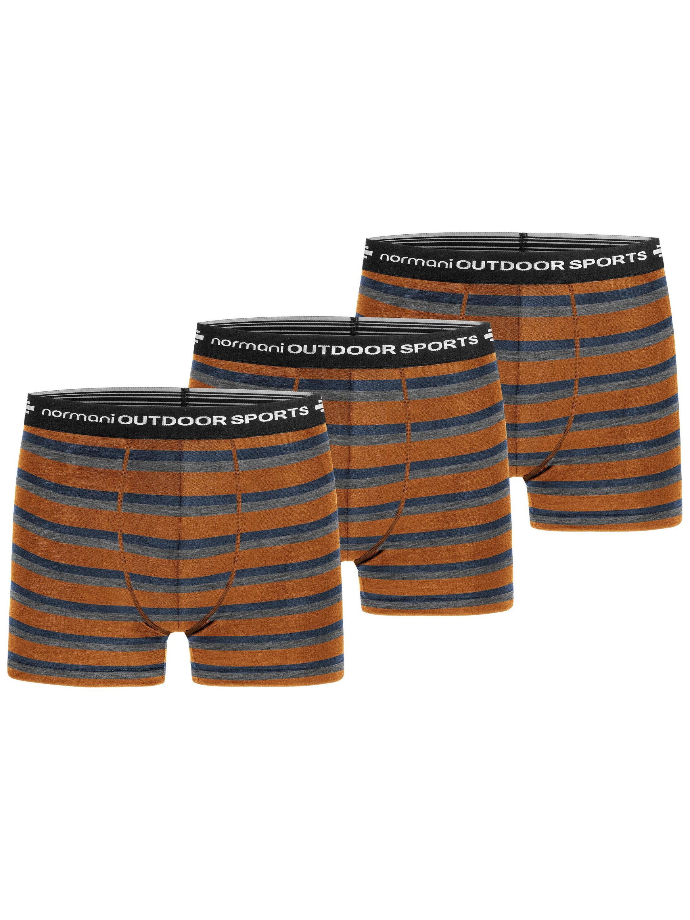 Sous-vêtements de sport normani en orange : devant