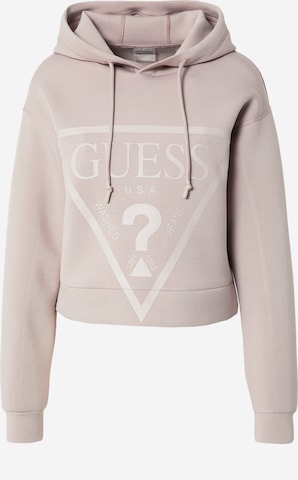 GUESS Athletic Sweatshirt 'ALISA' in Grey: front