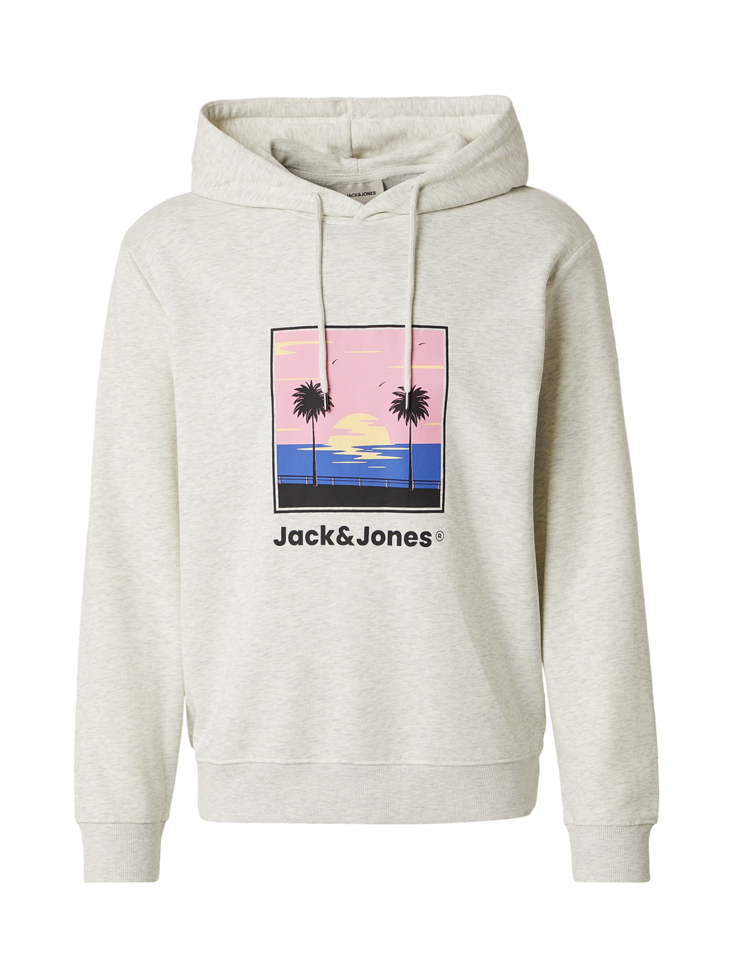 JACK & JONES Majica 'JJPERRY' | modra / roza / črna / pegasto bela barva, Prikaz izdelka