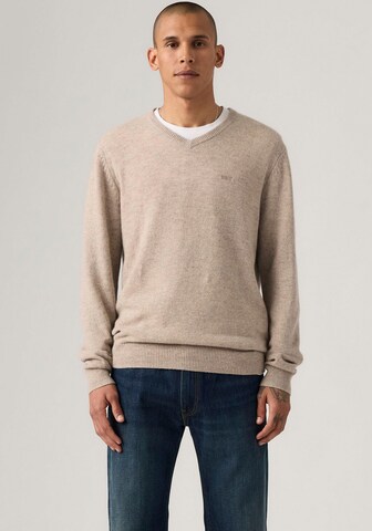LEVI'S ® Pullover in Beige: Vorderseite