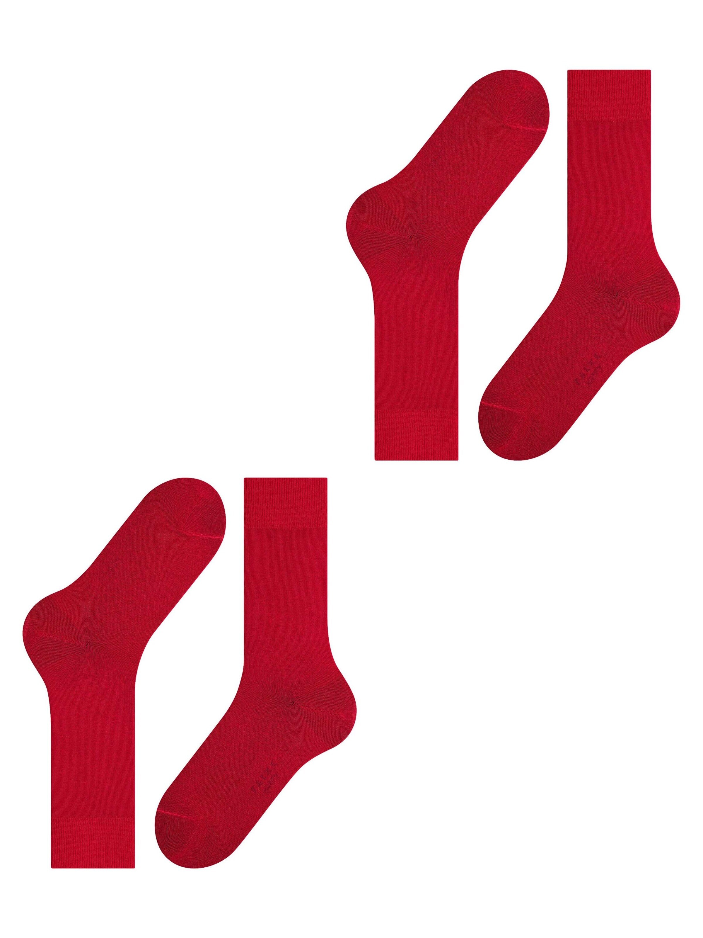FALKE Socken 'Happy 2-Pack'‌‌‌‌‌‌‌‌‌‌ in Rot