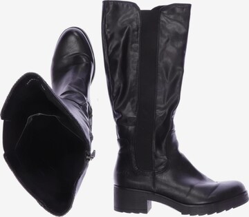 MARCO TOZZI Stiefel 42 in Schwarz: predná strana