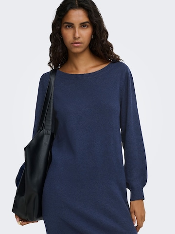 JDY - Vestido de punto en azul