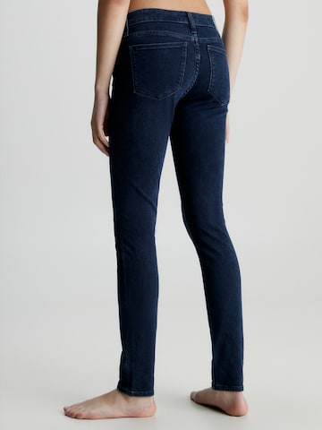 Calvin Klein Jeans Kitsas Teksapüksid, värv sinine