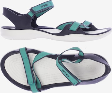 Crocs Sandals & High-Heeled Sandals in 39 in Green: front