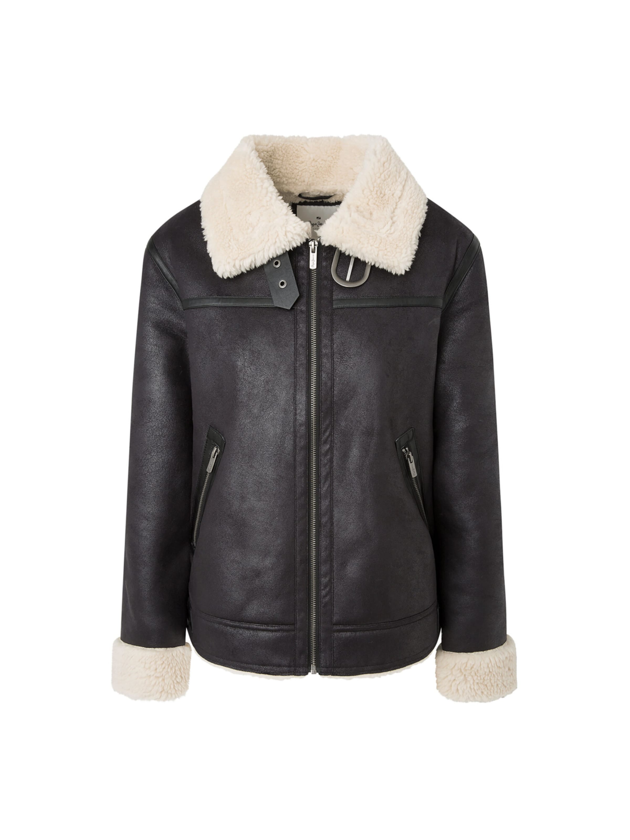 Pepe Jeans Winter Jacket RUTH in Black ABOUT YOU