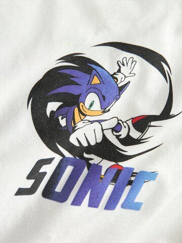 NAME IT Shirt 'NKMFitus Sonic' in White