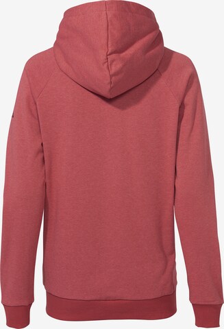 VAUDE Sportpullover 'W Mineo HO' in Rot