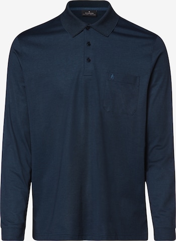 Ragman Shirt in Blauw: voorkant