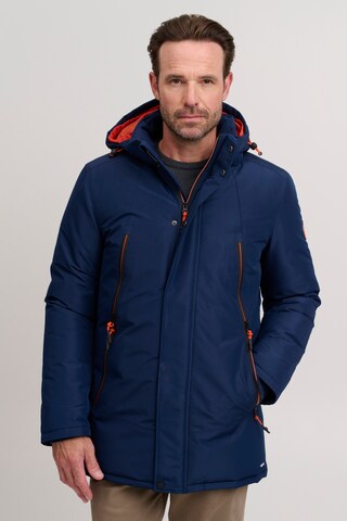 FQ1924 Winter Jacket 'Abbe' in Blue: front