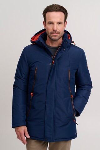 Veste d’hiver 'Abbe' FQ1924 en bleu : devant