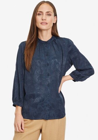 Tamaris Blouse in Blue: front