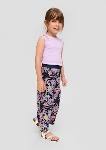 s.Oliver Wide leg Broek in Blauw