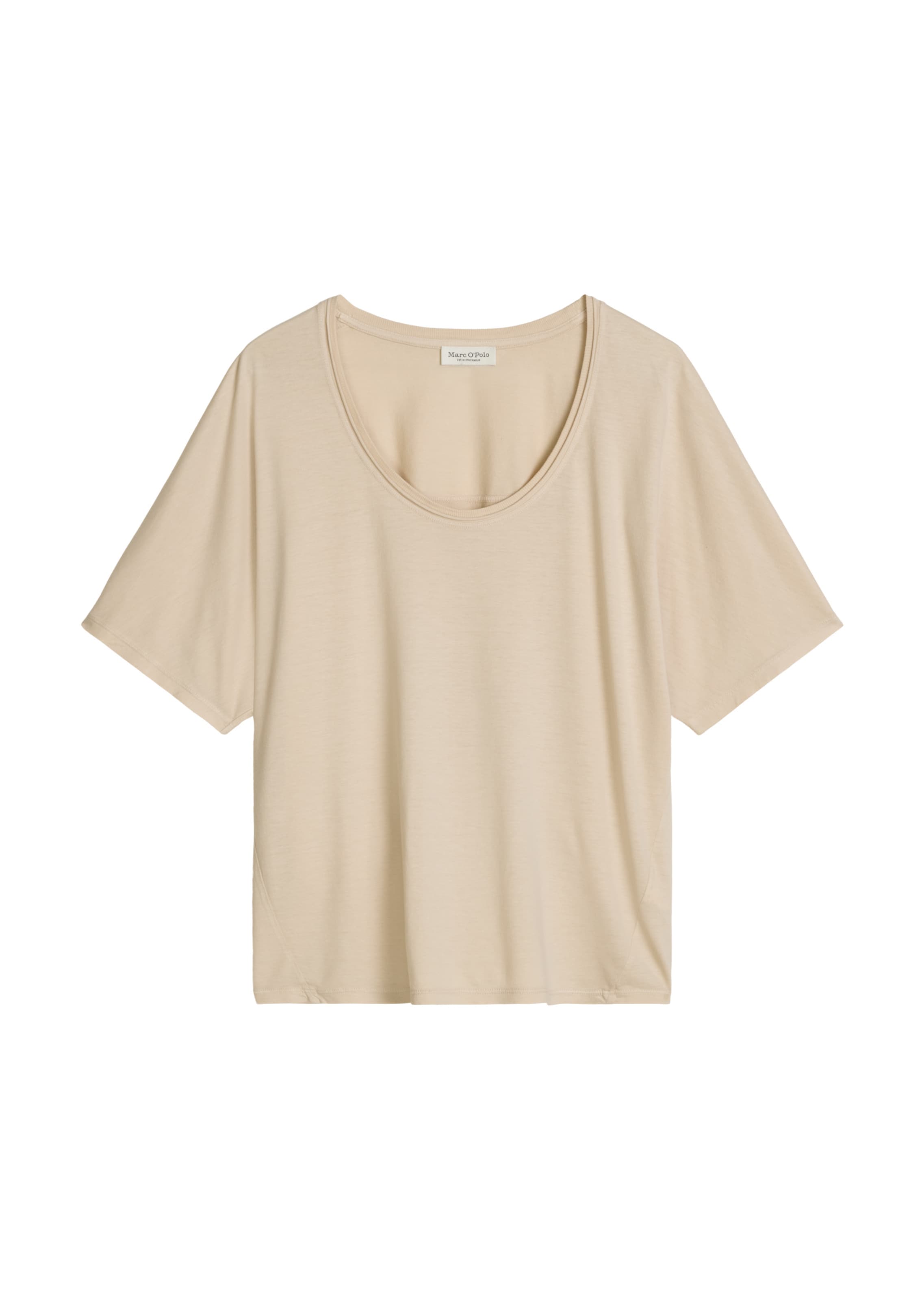 Marc O'Polo Shirt in Beige: voorkant