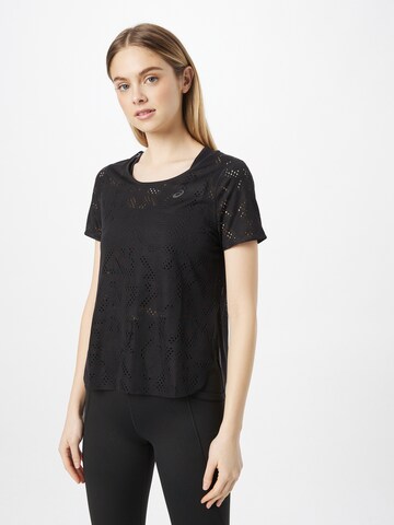 ASICS - Camiseta funcional 'VENTILATE 2.0' en negro: frente