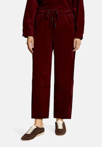 Loosefit Pantalon Betty & Co en marron : devant