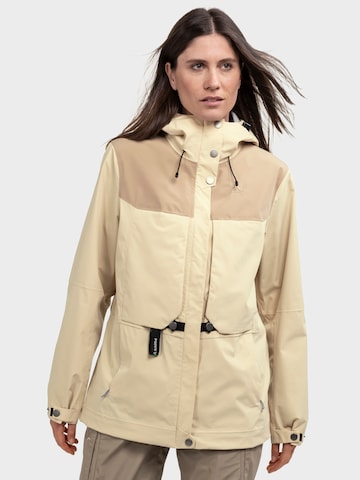 Schöffel Funktionsjacke 'Maghera' in Beige: Vorderseite