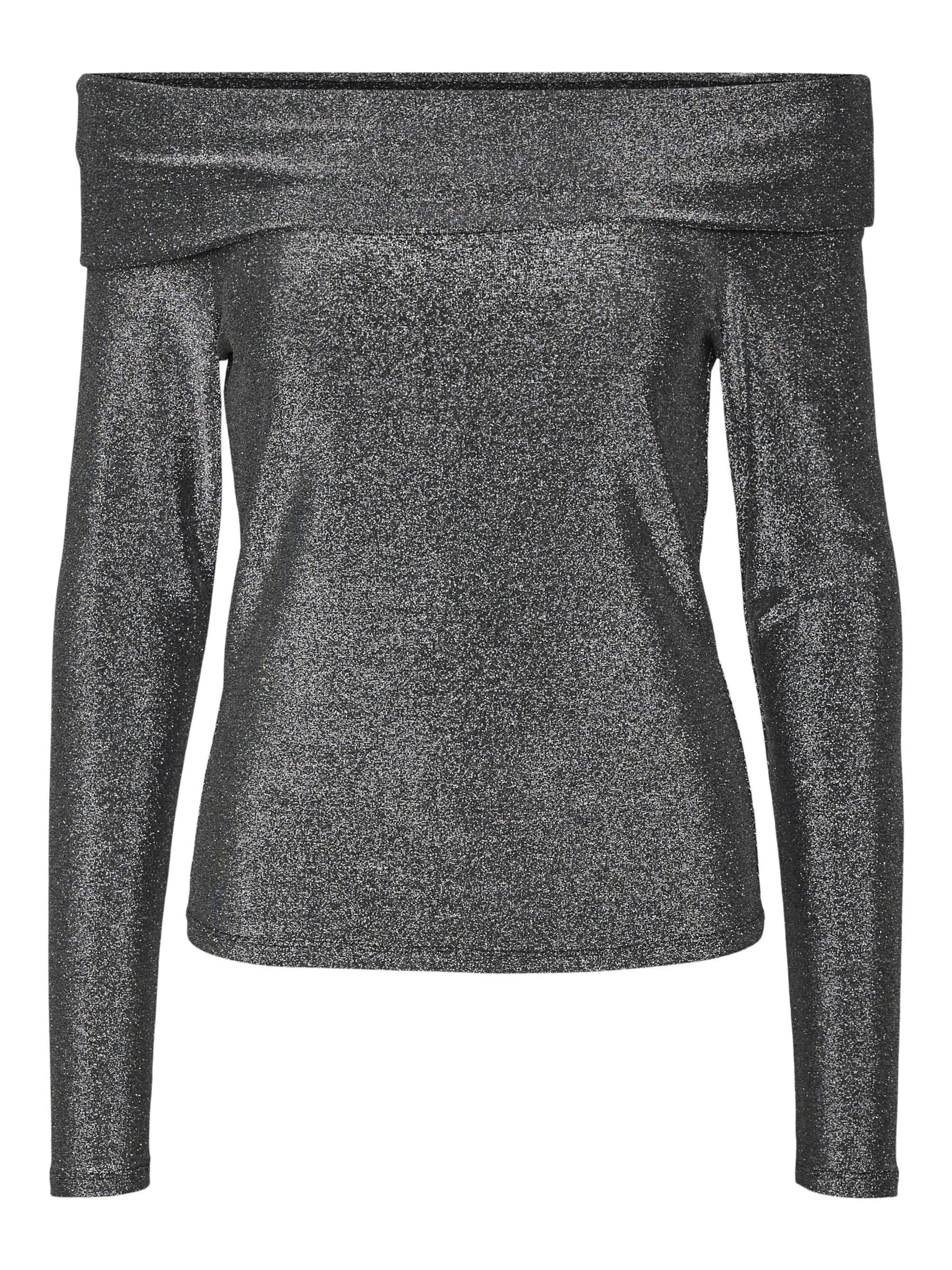 VERO MODA Shirt 'DYNASTY' in Grau: Vorderseite