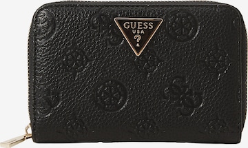 GUESSNovčanik 'CRESIDIA' - crna boja: prednji dio