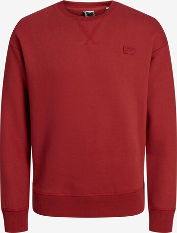 JACK & JONES Sweatshirt i rød: forside