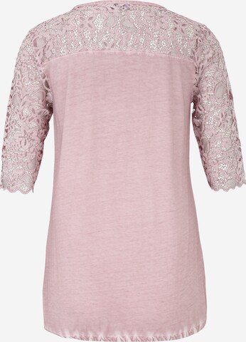 Chemise folklorique 'Klara' MARJO en rose