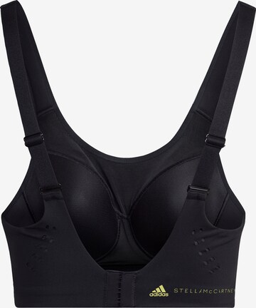 Bustier Soutien-gorge de sport 'Truepace High Support' ADIDAS BY STELLA MCCARTNEY en noir