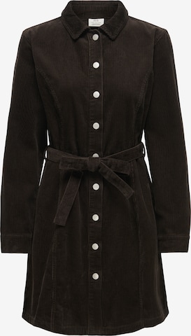 JDY Shirt Dress 'JDYSHIRAZ' in Brown: front