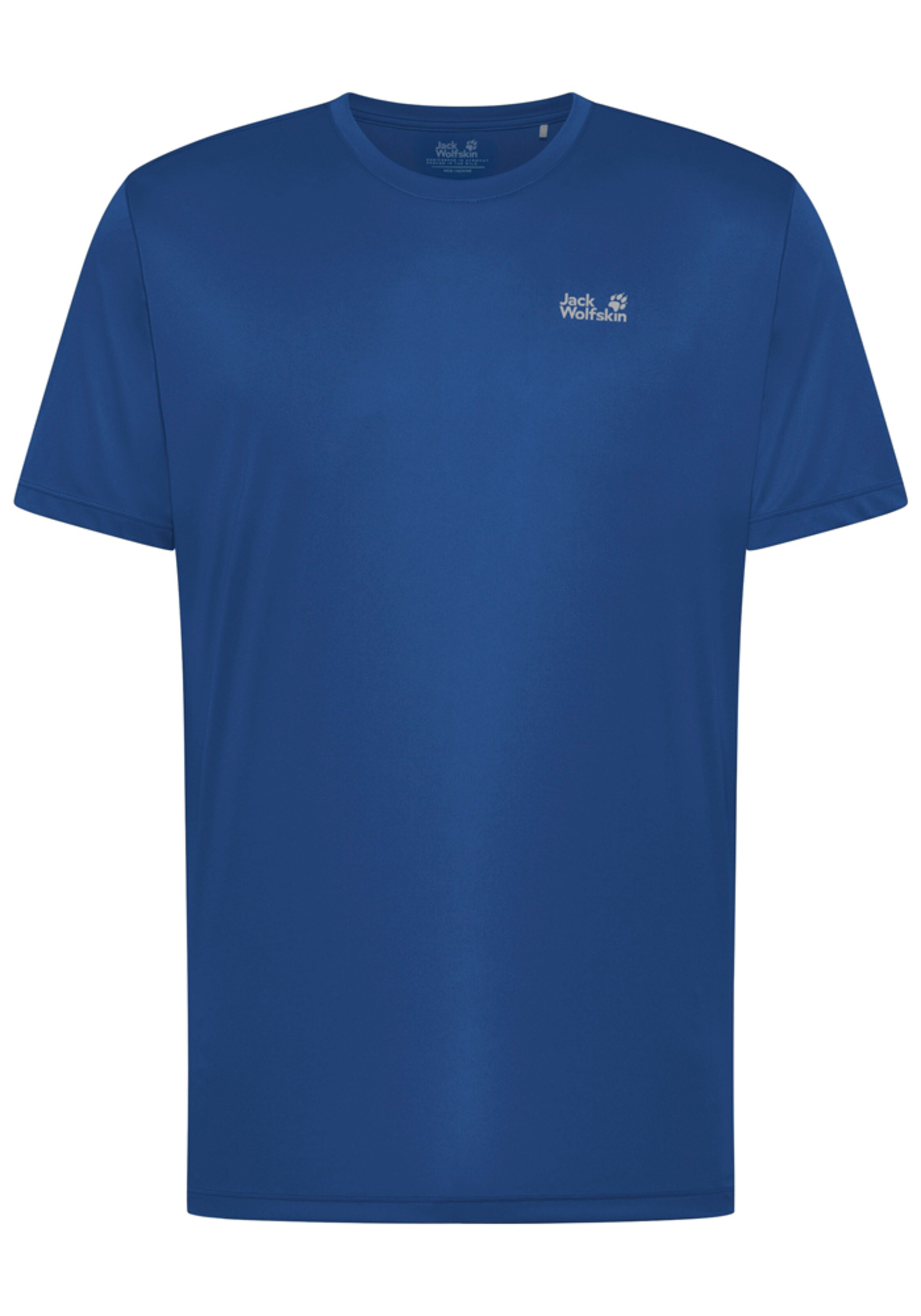 JACK WOLFSKIN Performance Shirt in Blue: front