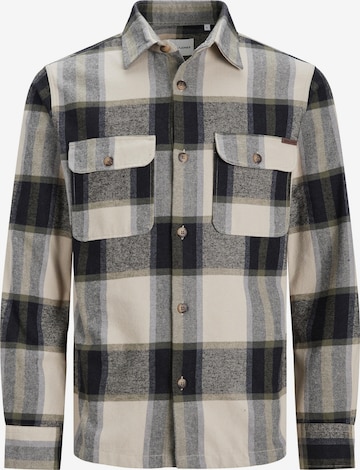 JACK & JONES Button Up Shirt 'Darren' in Beige: front