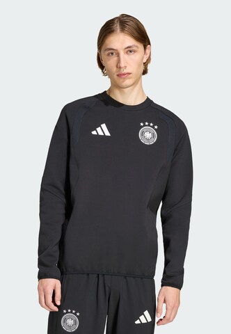 ADIDAS PERFORMANCE Αθλητική μπλούζα φούτερ 'DFB TT CR' σε μαύρο: μπροστά