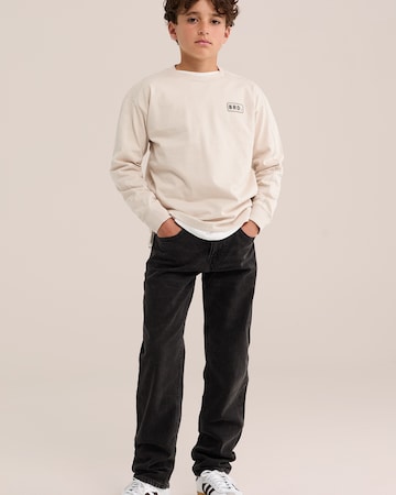 Regular Jeans de la WE Fashion pe gri