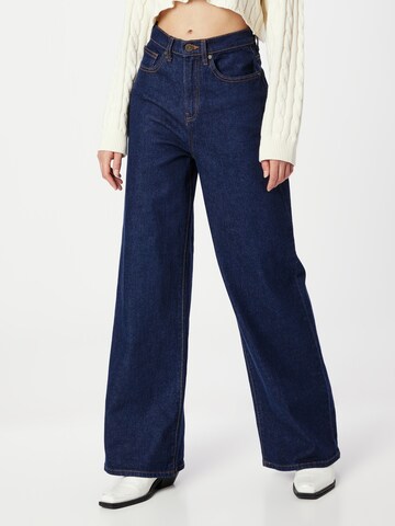 SISTERS POINT Wide leg Jeans 'OWI' in Blauw: voorkant