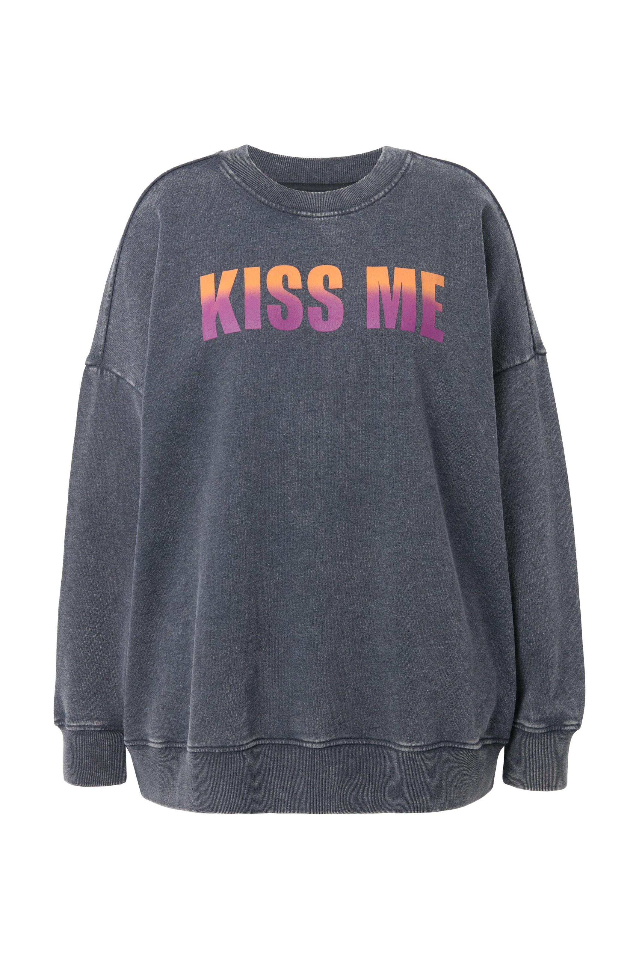 Studio Untold Sweatshirt in Grijs: voorkant