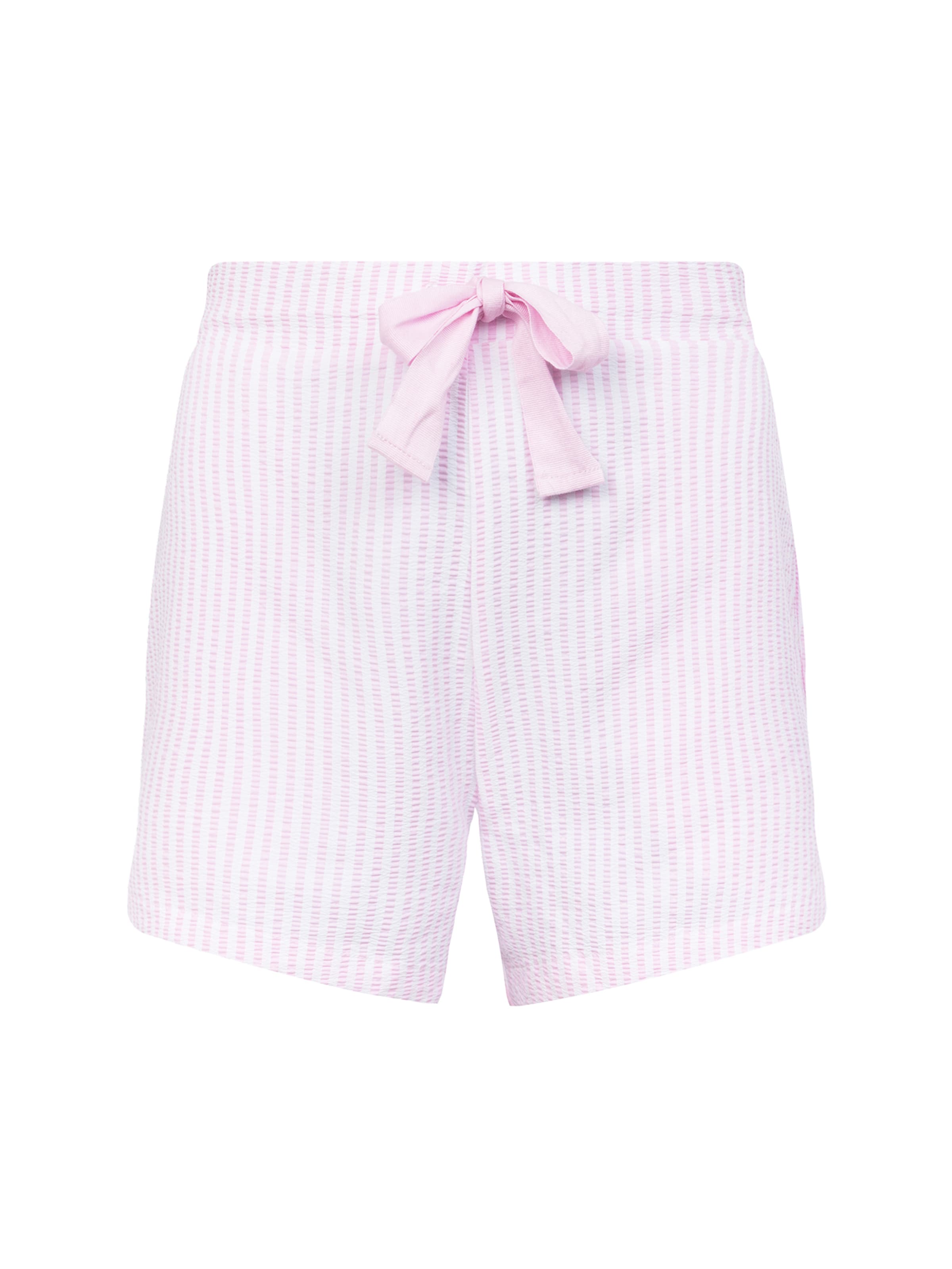 Pantaloni de pijama de la Dorina pe alb: față