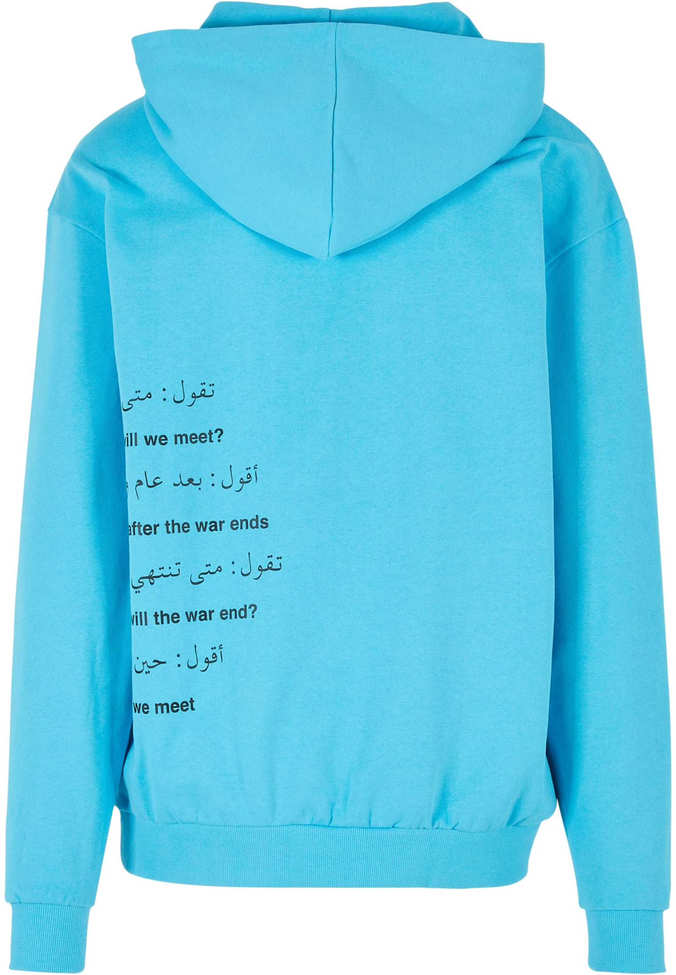 9N1M SENSE Sweatshirt 'When We Meet' in Blauw