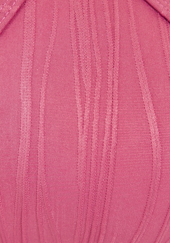 Copenhagen Studios Trójkąt Góra bikini w kolorze różowy