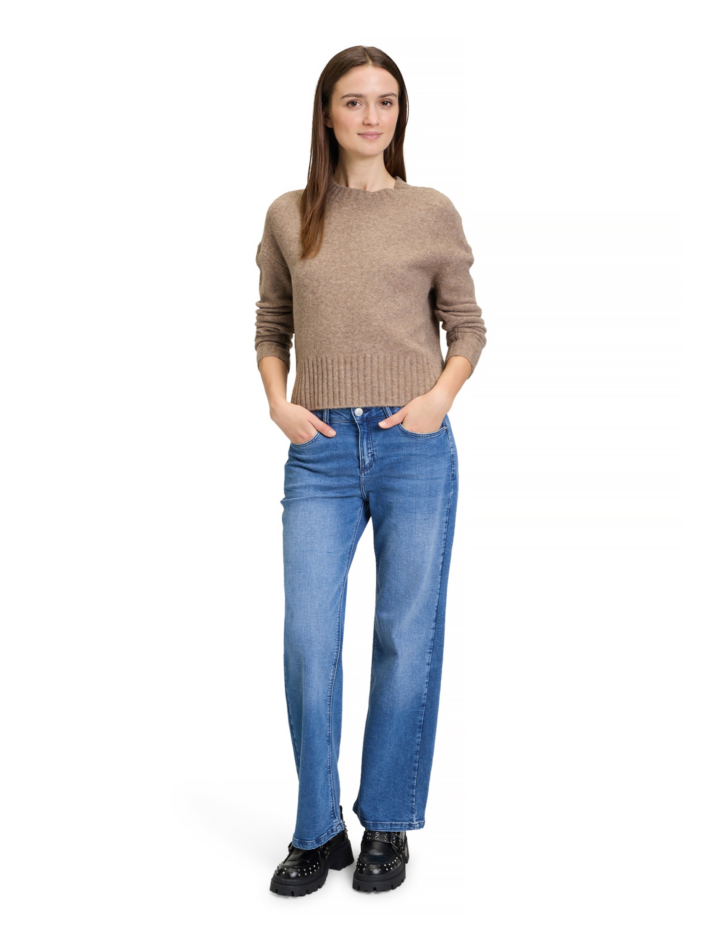 Pull-over Cartoon en beige