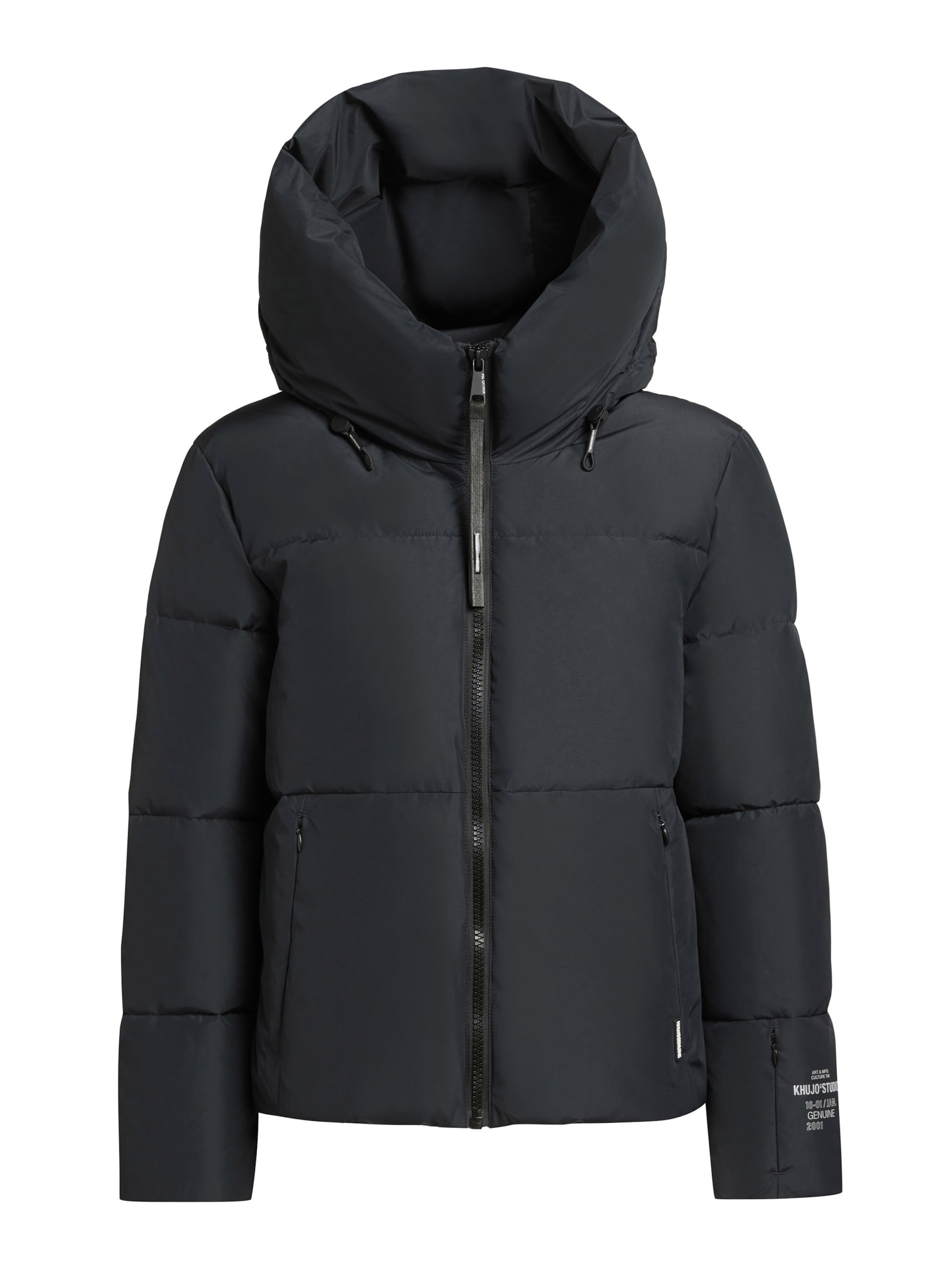 khujo Winterjas 'Audrey Matt' in Blauw: voorkant