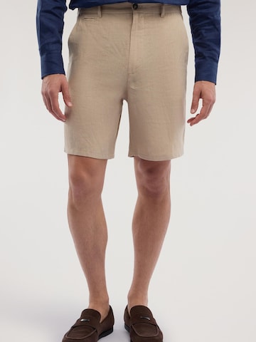Regular Pantalon Trussardi en beige