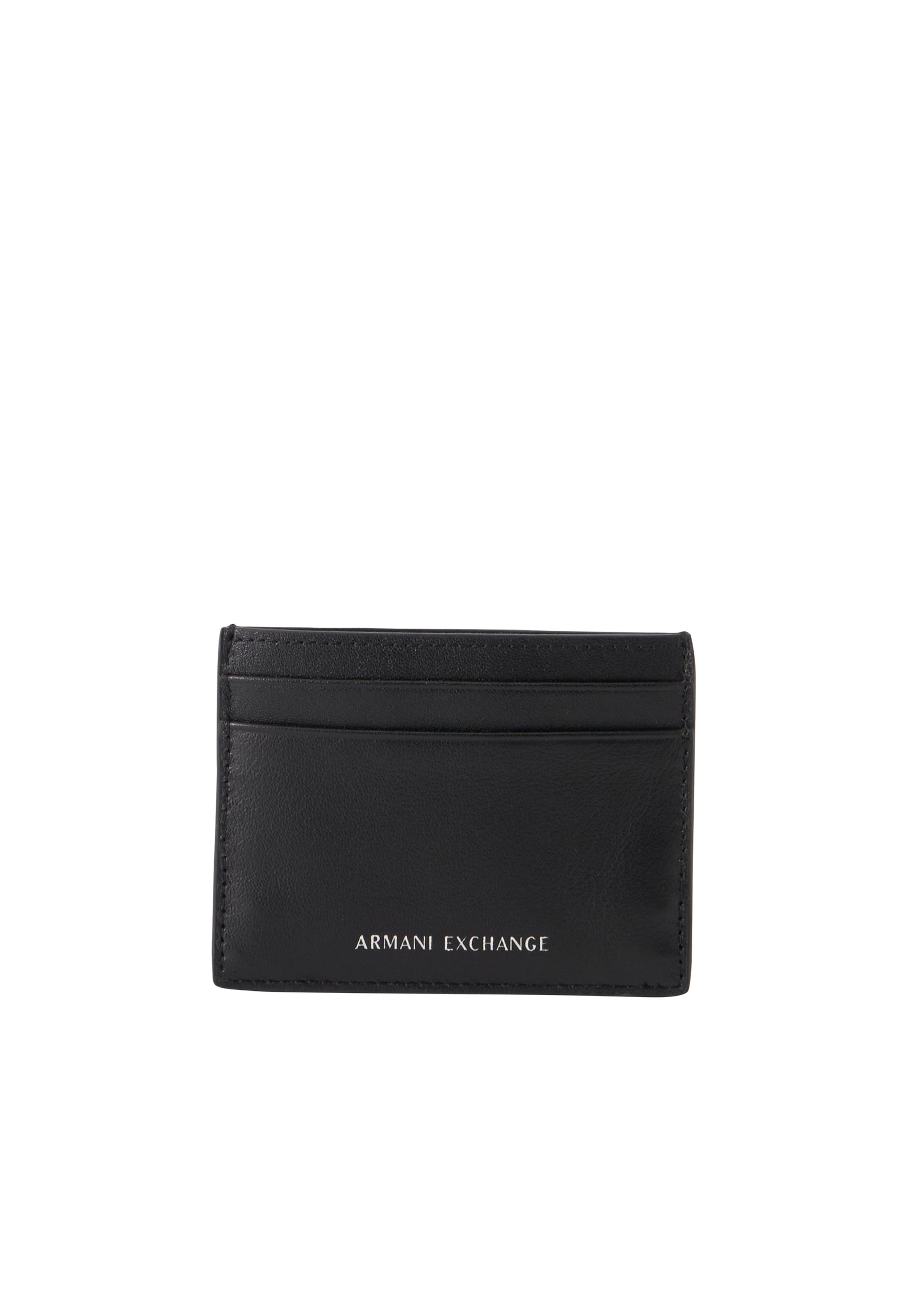 Etui de la ARMANI EXCHANGE pe negru: față
