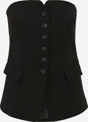 Only Tall Top 'ASTRID' in Black: front