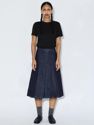 Dr. Denim Rok 'Joanna' in Blauw: voorkant