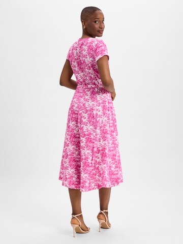Marie Lund Kleid in Pink