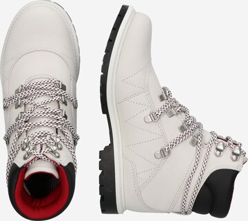 TIMBERLAND - Botines con cordones en blanco