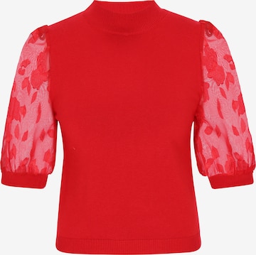Pull-over faina en rouge : devant