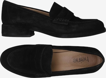 heine Flats & Loafers in 40 in Black: front