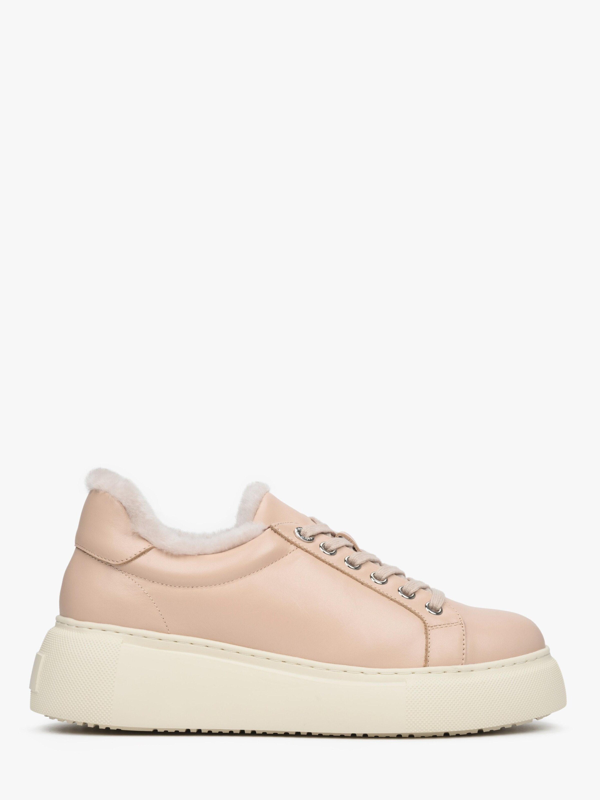 Estro Snow boots '063-15' in Beige: front
