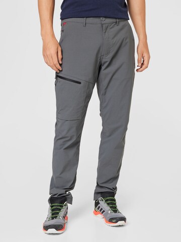 Regular Pantalon outdoor 'Nosi' CRAGHOPPERS en gris : devant