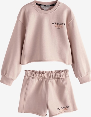 smALLSAINTS Setti värissä vaaleanpunainen: etupuoli
